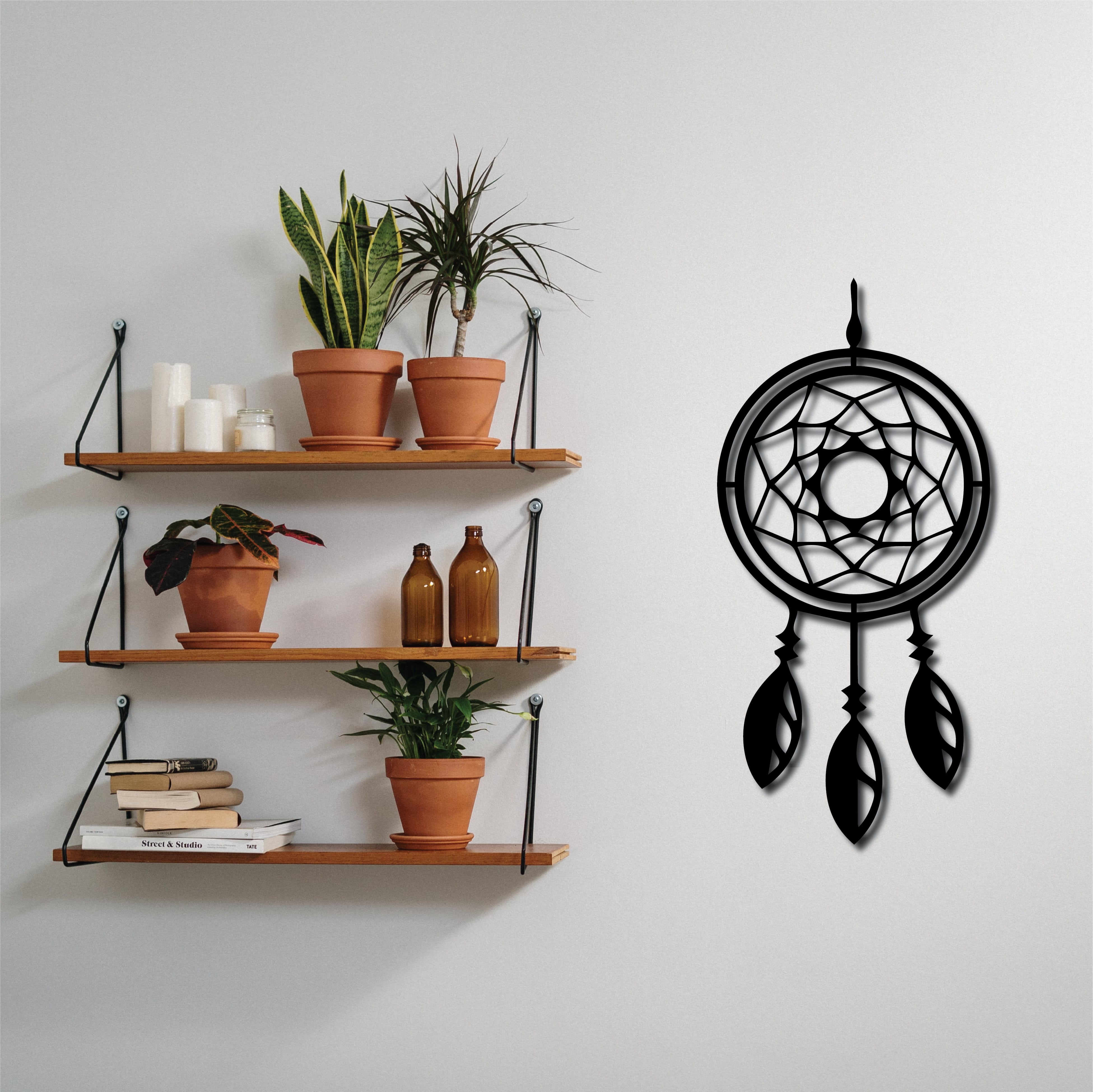 Dream Catcher Metal Wall Art